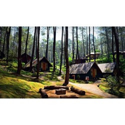 Grafika Cikole Center Outing Outbound di Lembang Bandung